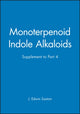 Book cover of: Monoterpenoid Indole Alkaloids, Volume 25, Part 4 Supplement. By: J. Edwin Saxton