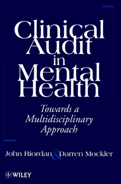 Book cover of: Clinical Audit in Mental Health