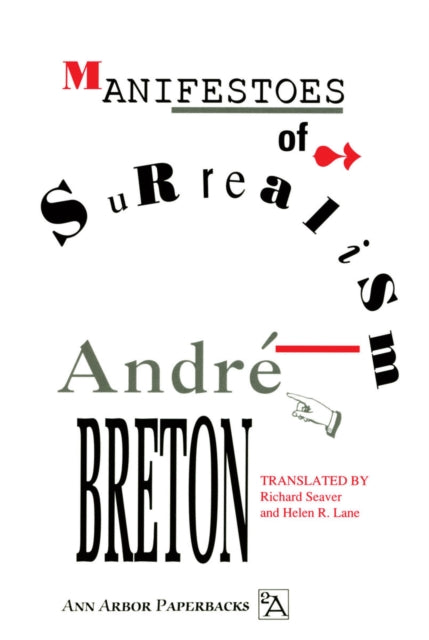 Book cover of: Manifestoes of Surrealism