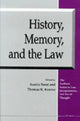 Book cover of: History, Memory, and the Law