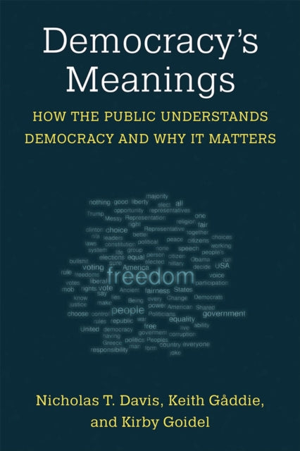 Book cover of: Democracy's Meanings. By: Nicholas T. Davis