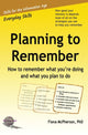Book cover of: Planning to Remember. By: Fiona McPherson