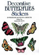 Book cover of: Decorative Butterflies Stickers. By: Maggie Kate