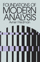 Book cover of: Foundations of Modern Analysis