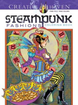 Creative Haveni steampunk-moe värvimisraamat