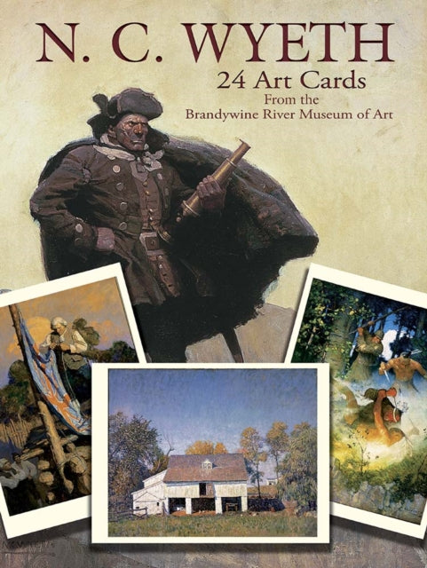 Book cover of: N. C. Wyeth 24 Art Cards:. By: N. C. Wyeth