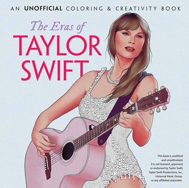 Book cover of: Eras of Taylor Swift. By: Dover Publications, Inc.