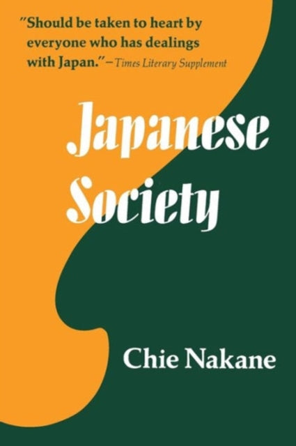 Book cover of: Japanese Society. By: Chie Nakane