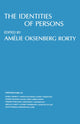 Book cover of: Identities of Persons