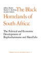 Book cover of: Black Homelands of South Africa. By: Jeffrey Butler