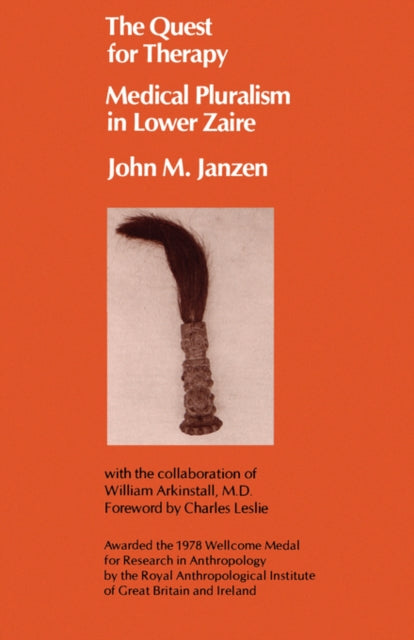 Book cover of: Quest for Therapy in Lower Zaire. By: John M. Janzen