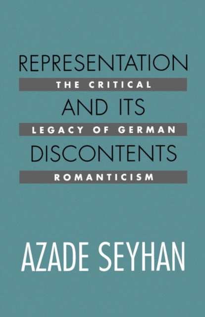 Book cover of: Representation and Its Discontents