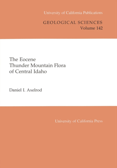 Book cover of: Eocene Thunder Mountain Flora of Central Idaho