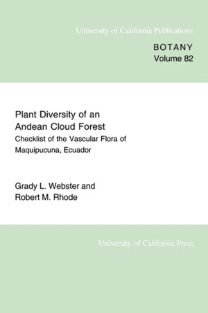 Plant Diversity of an Andean Cloud Forest