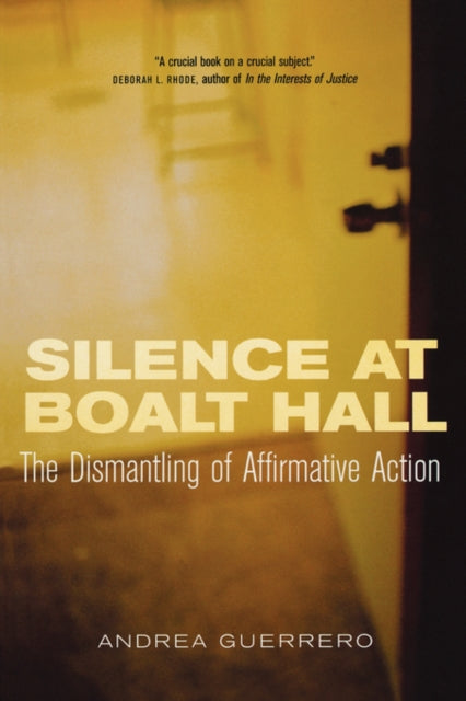 Book cover of: Silence at Boalt Hall