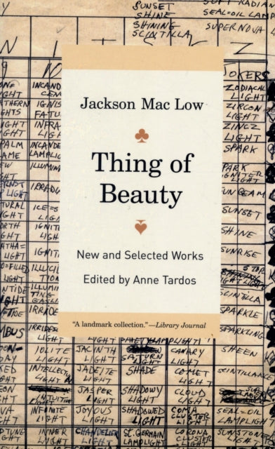 Book cover of: Thing of Beauty