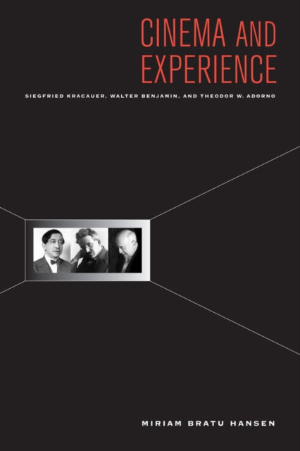 Book cover of: Cinema and Experience. By: Marian Bratu Hansen