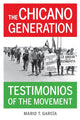 Book cover of: Chicano Generation. By: Mario T. García