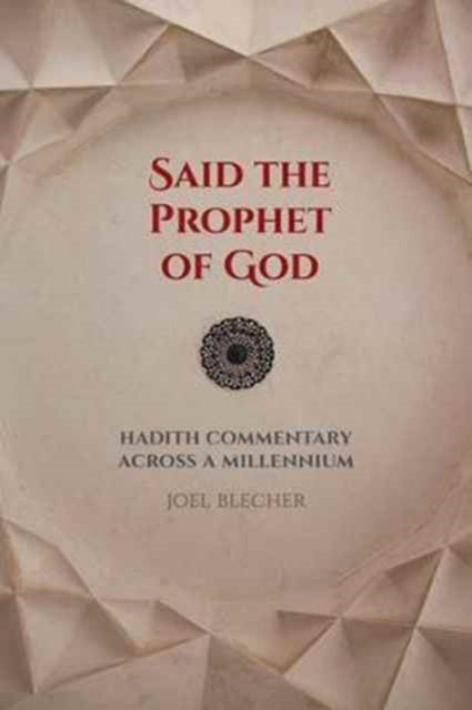 Book cover of: Said the Prophet of God. By: Joel Blecher