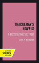 Book cover of: Thackeray's Novels. By: Jack P. Rawlins