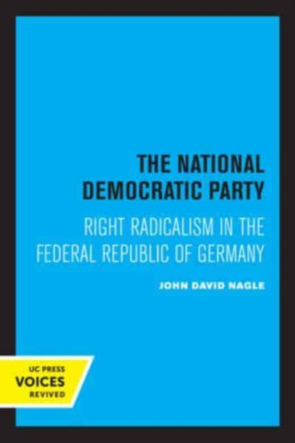 Book cover of: National Democratic Party. By: John David Nagle