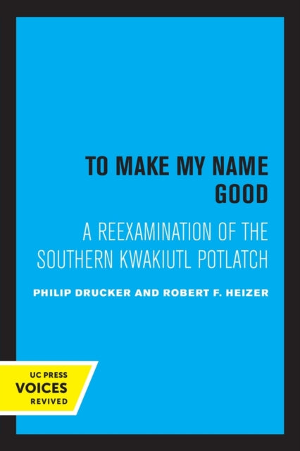 Book cover of: To Make my Name Good. By: Drucker Philip