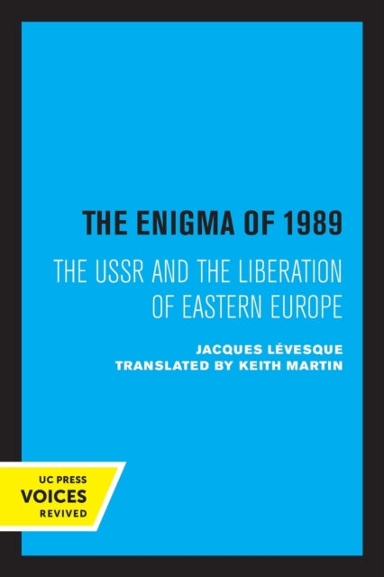 Book cover of: Enigma of 1989. By: Keith Martin