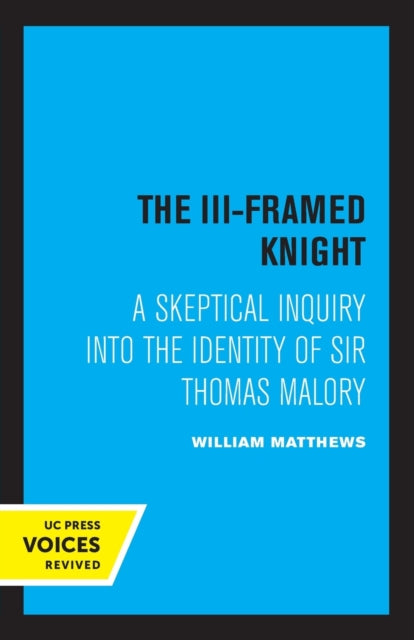 Book cover of: III-Framed Knight. By: William Matthews