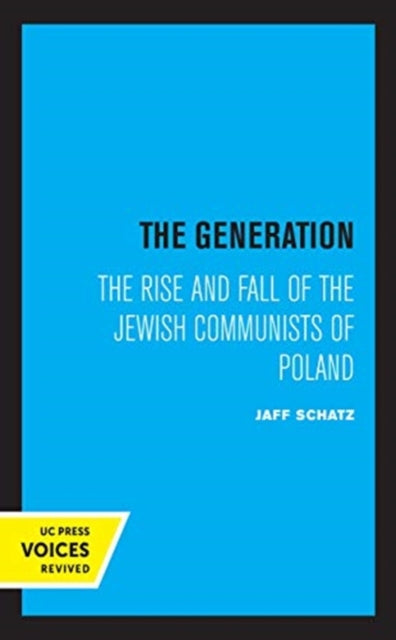 Book cover of: Generation. By: Jaff Schatz