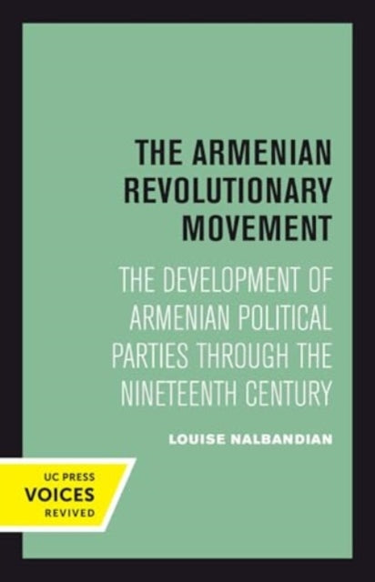 Book cover of: Armenian Revolutionary Movement. By: Louise Nalbandian