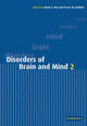 Book cover of: Disorders of Brain and Mind: Volume 2