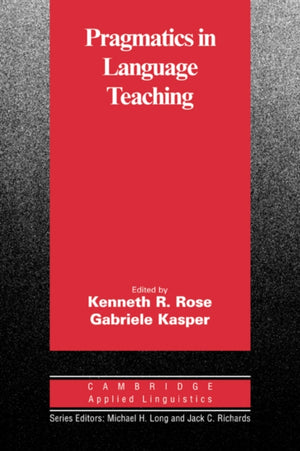 Pragmatics in Language Teaching