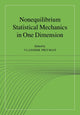 Book cover of: Nonequilibrium Statistical Mechanics in One Dimension. By: Vladimir Privman