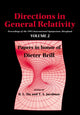 Book cover of: Directions in General Relativity: Volume 2