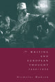 Book cover of: Writing and European Thought 1600–1830. By: Nicholas Hudson