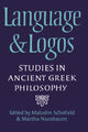 Book cover of: Language and Logos