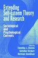 Book cover of: Extending Self-Esteem Theory and Research
