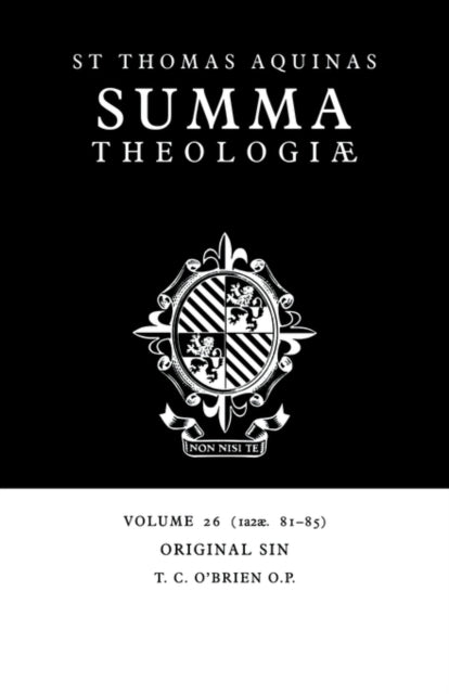 Book cover of: Summa Theologiae: Volume 26, Original Sin. By: Thomas Aquinas