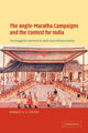 Book cover of: Anglo-Maratha Campaigns and the Contest for India. By: Randolf G. S. Cooper