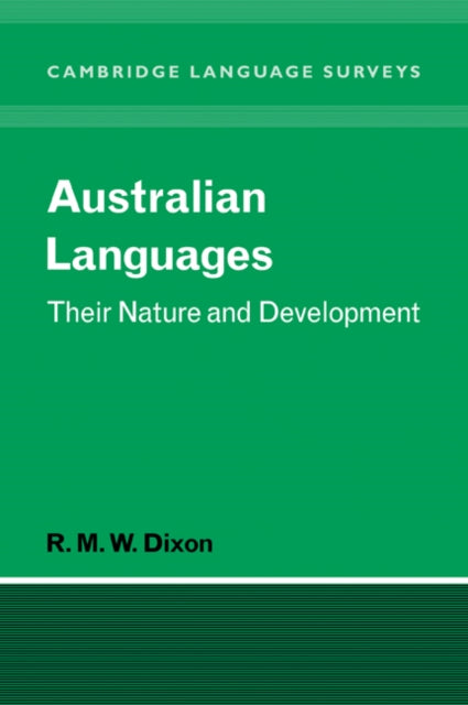 Book cover of: Australian Languages. By: R. M. W. Dixon