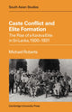 Book cover of: Caste Conflict Elite Formation. By: Roberts