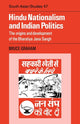 Book cover of: Hindu Nationalism and Indian Politics. By: Bruce Desmond Graham