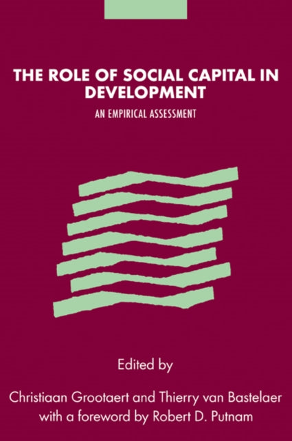 Book cover of: Role of Social Capital in Development. By: Christiaan Grootaert