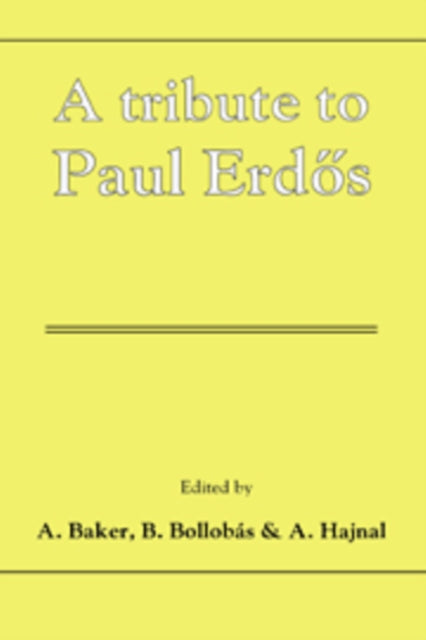 A Tribute to Paul Erdos