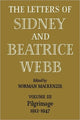 Book cover of: Letters of Sidney and Beatrice Webb: Volume 3, Pilgrimage 1912–1947. By: Martin Webb
