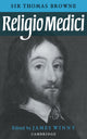 Book cover of: Religio Medici. By: Browne, Thomas