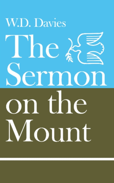Book cover of: Sermon on the Mount. By: W. D. Davies