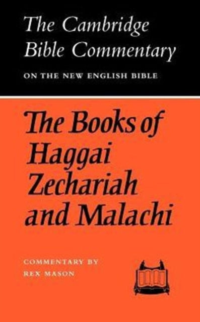 Book cover of: Books of Haggai, Zechariah and Malachi
