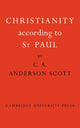 Book cover of: Christianity According to St Paul. By: Charles A. Anderson Scott