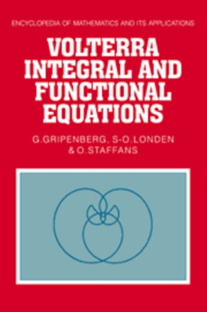 Volterra Integral and Functional Equations
